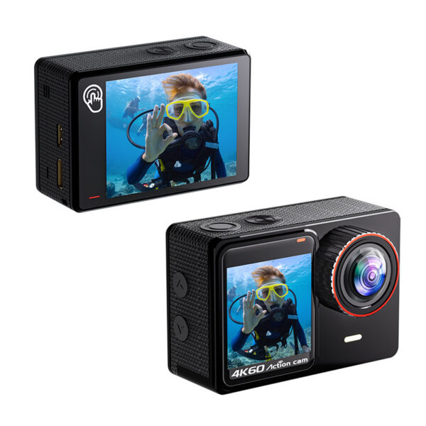 Waterproof 30 M True 4K Riding Camera Anti-shake Wide Angle HD Action Camera - Image 6