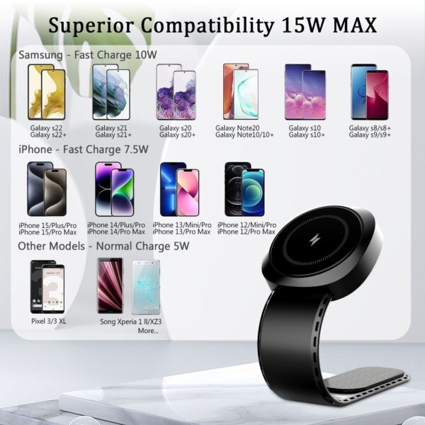Magnetic Mobile Phone Wireless Charger Multifunctional - Image 4