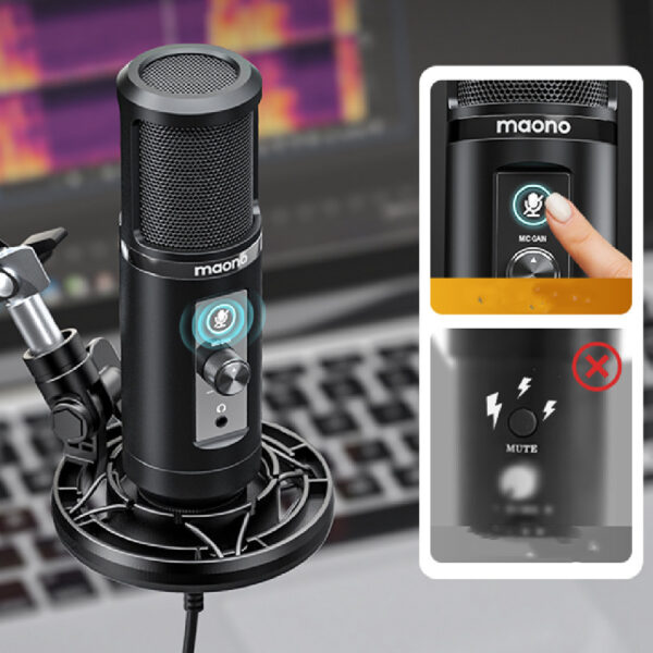Capacitor Microphone Usb Computer Desktop Notebook - Image 5