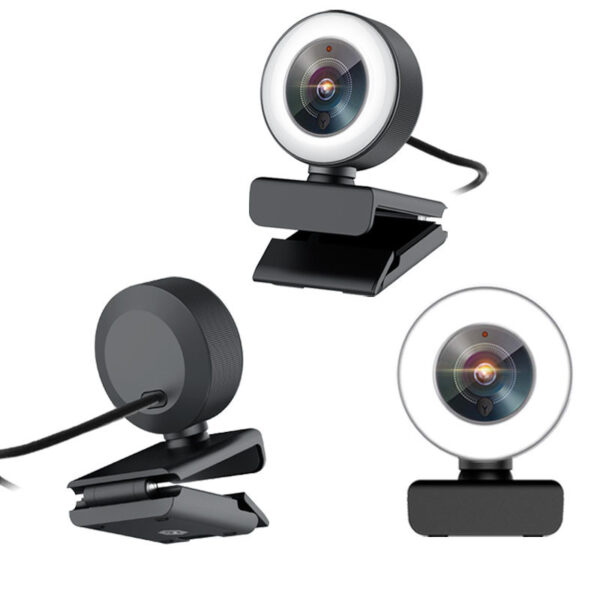 USB 1080P auto focus AF fill light beauty camera - Image 3