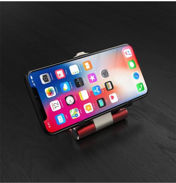 Iron Man Metal QI Wireless Charger Stand Desktop Mobile Phone Charger - Image 10
