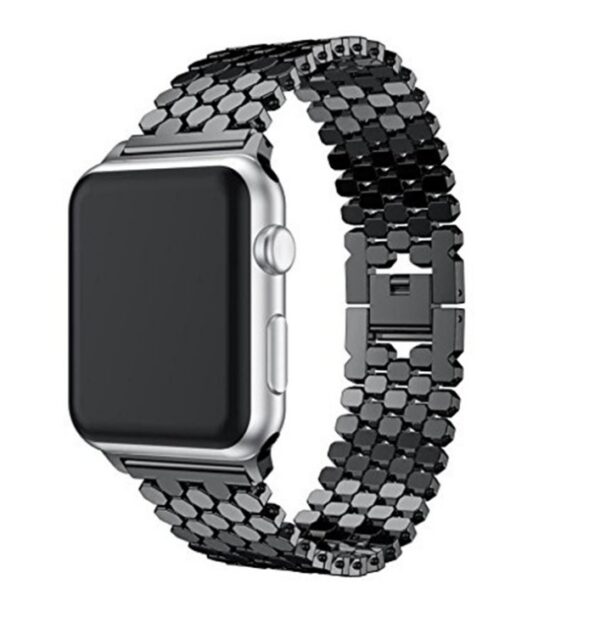 Compatible With, Watch3 Smart Watch Fish Scale Metal Stainless Steel Strap - Image 7
