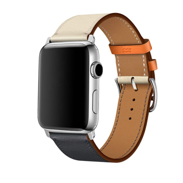Contrast leather strap - Image 3