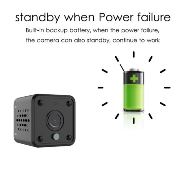 HD night vision camera smart wear smart surveillance camera Wifi remote camera - Image 2