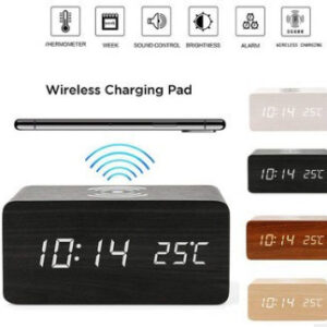 Wireless charging clock