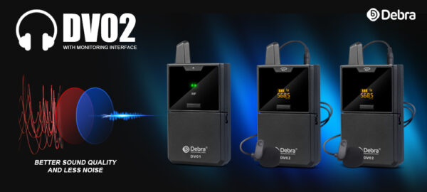 Wireless Microphone With Monitor Lavalier Camera Radio Microphone SLR Interview Recording - Image 3
