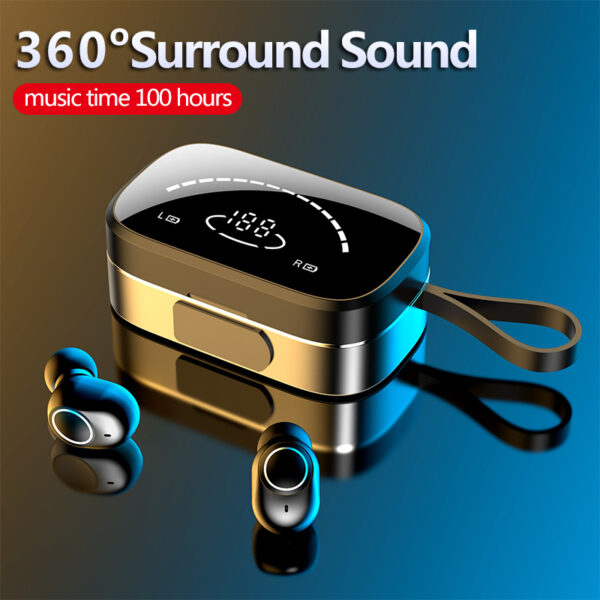 Wirless Bluetooth Earphones For Note 20 S10 S20 TWS Mic Stereo Bass Headphone Sports Earbuds - Image 8