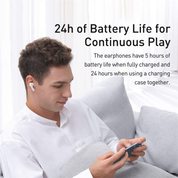 Dual Monaural Switching Noise-cancelling Earphones Waterproof Sound-activated Music Earphones - Image 6