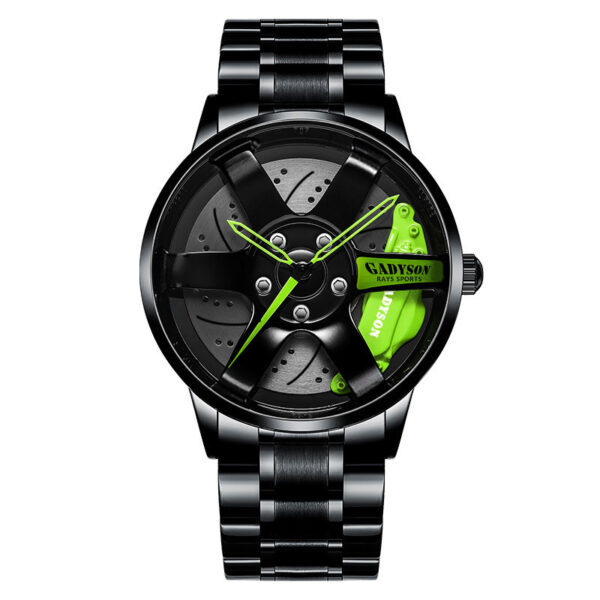Watch Men's Watches Steel Band Quartz Watch Wheels Hollow Out - Image 3