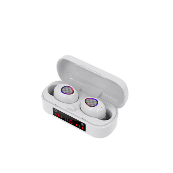 M7 Button Bluetooth Headset Digital Display Bluetooth Headset Binaural Bluetooth Headset With Charging Compartment Bluetooth Headset - Image 3