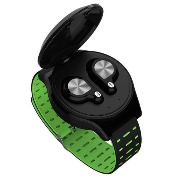 Compatible with Apple, Wireless Bluetooth Headset Wrist Strap Hifi Wireless Headphones Sports Earbuds 5.0 Bluetooth Earphone for iPhone Android IOS - Image 2
