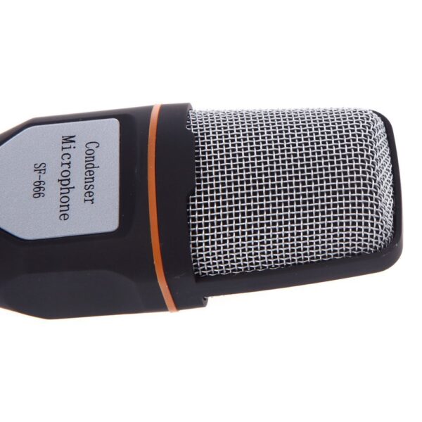 Mic Wired With Holder Clip For Chatting Singing Karaoke Pc L - Image 2