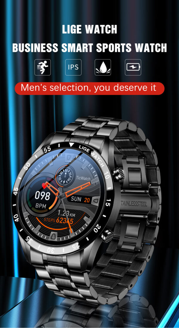 Lige's New Smart Watch Upgrade Smart Wearable Watch - Image 7