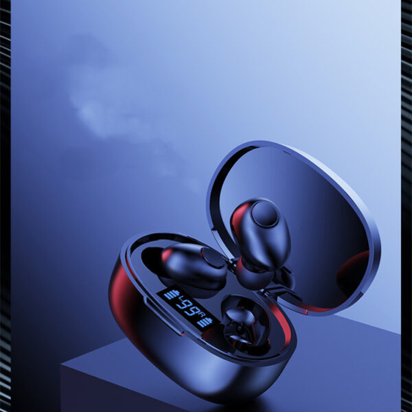 Mini-Single And Double Earbuds Sport Noise-Cancelling Bluetooth Headset - Image 2