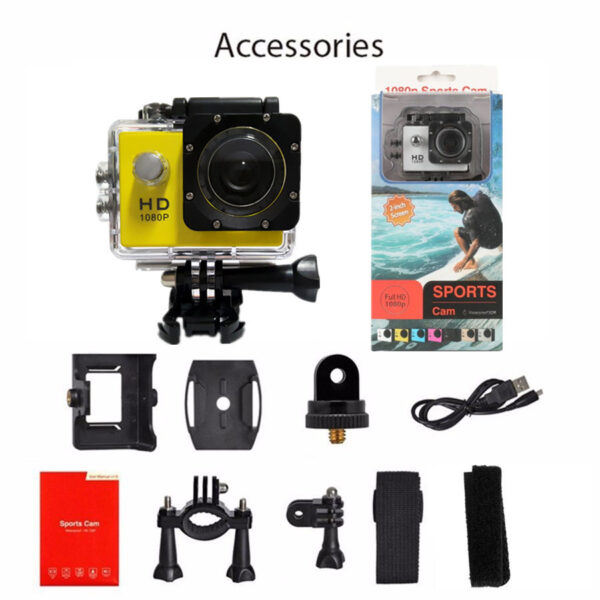 Waterproof Sports Camera Recorder - Image 3