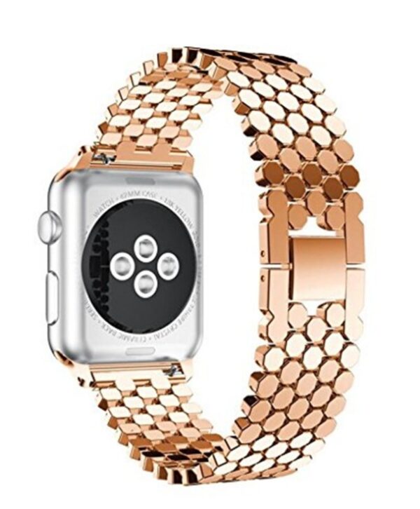 Compatible With, Watch3 Smart Watch Fish Scale Metal Stainless Steel Strap - Image 8
