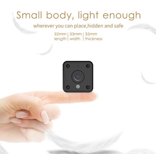 HD night vision camera smart wear smart surveillance camera Wifi remote camera - Image 4