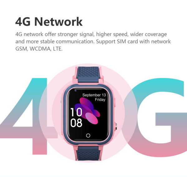 4G Waterproof Touch Camera Electronic Positioning Children's Phone Smart Watch - Image 3