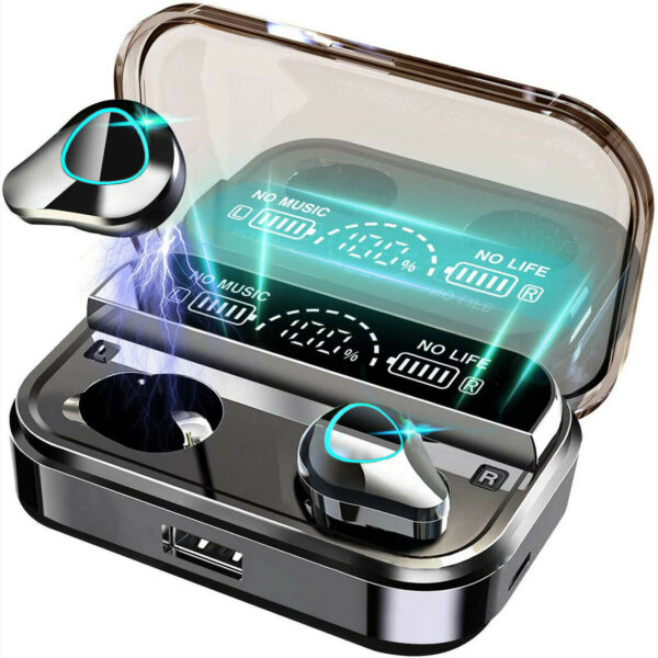 TWS Wireless 5.1 Waterproof Bluetooth Sports Waterproof Earphones - Image 9