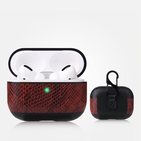 Compatible with Apple, Airpods pro leather case earphone case - Image 6