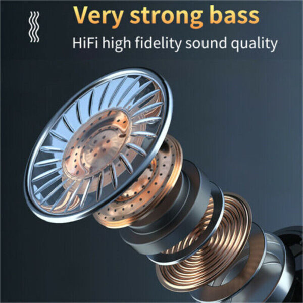 TWS Wireless 5.1 Waterproof Bluetooth Sports Waterproof Earphones - Image 4