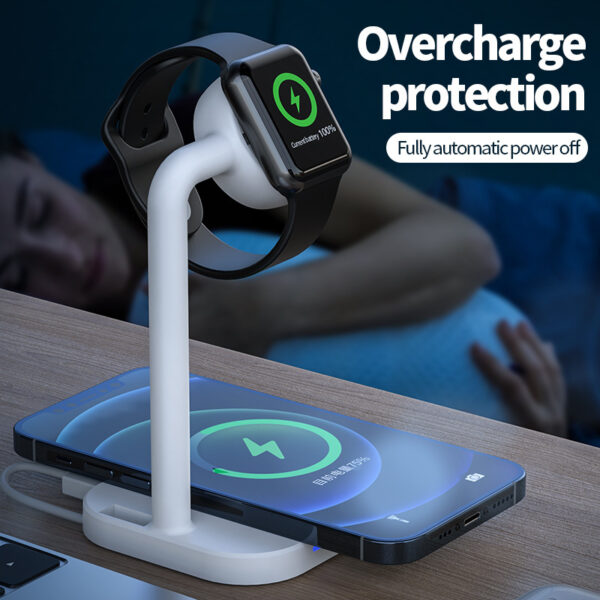 Multi Function Desktop Stand Wireless Charging - Image 3