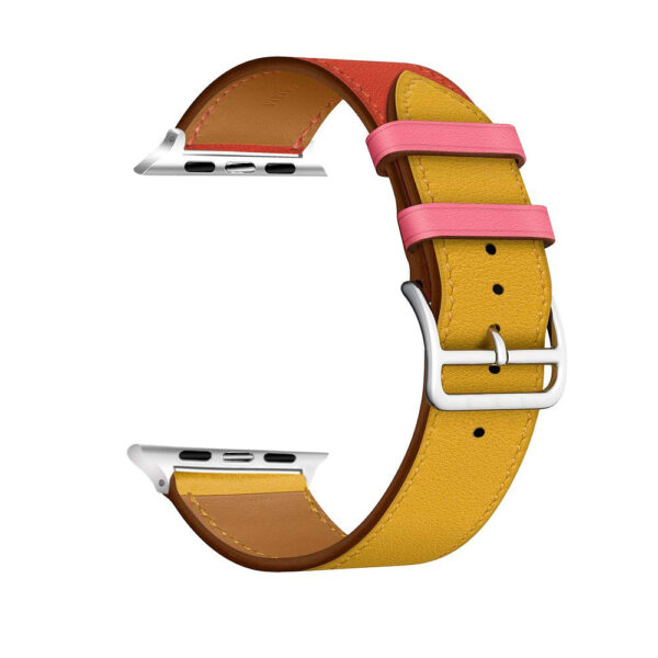 Contrast leather strap - Image 4
