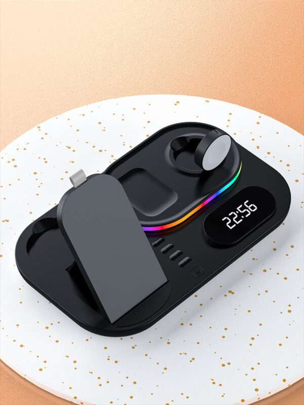 Magnetic Mobile Phone Wireless Charging Treasure 13 Wireless Four-in-one Watch Charging Power Bank - Image 3