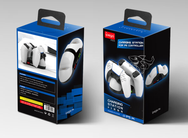 PS5 Gamepad Charger Contact Type Double Seat - Image 5