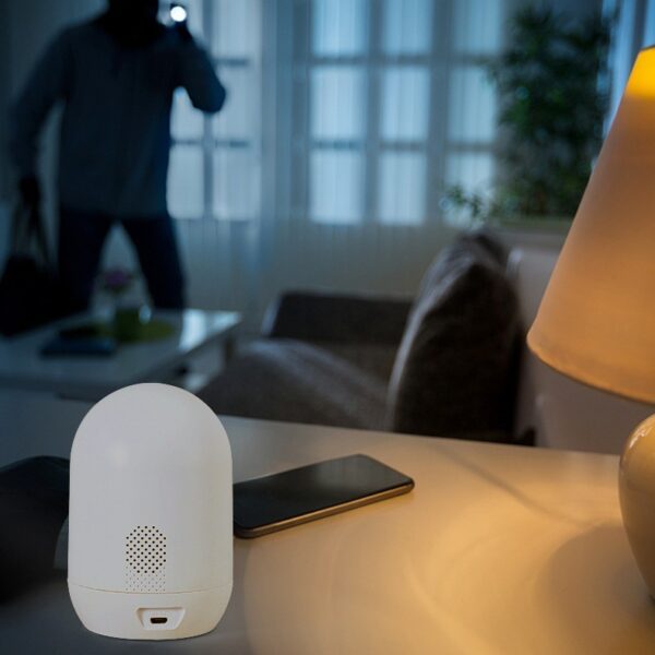 Wireless WiFi Voice Intercom Night Vision Lighting Home Monitoring Camera - Image 3
