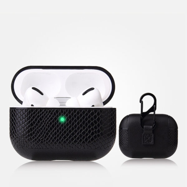 Compatible with Apple, Airpods pro leather case earphone case - Image 4