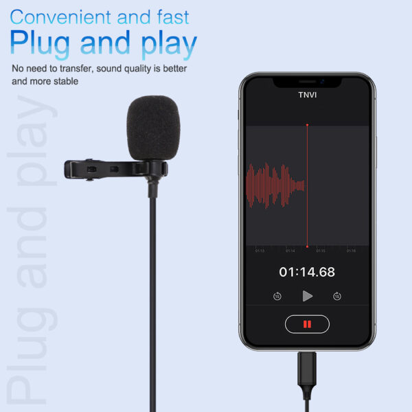 Mobile phone lavalier microphone - Image 4
