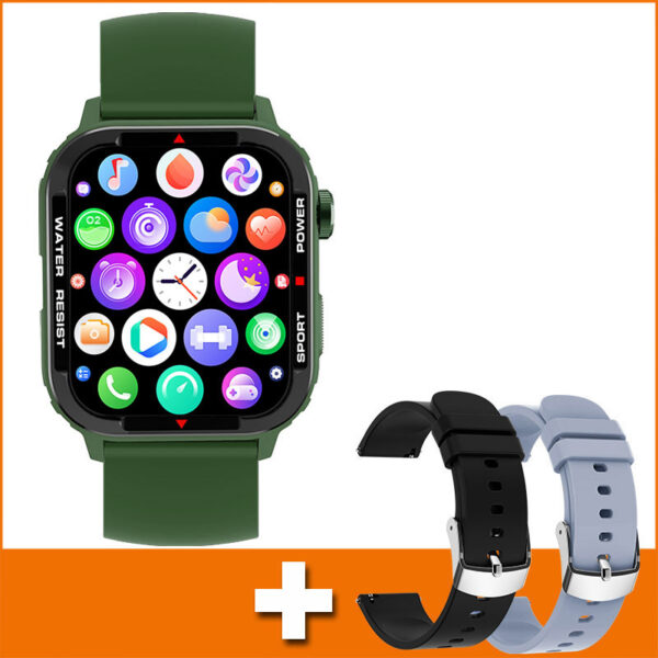 Bluetooth Sports Smartwatch Blood Pressure Blood Oxygen Monitoring - Image 2