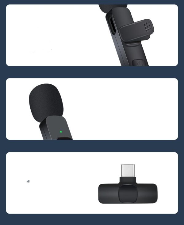 Wireless Lavalier Microphone Drag Two Outdoor - Image 8