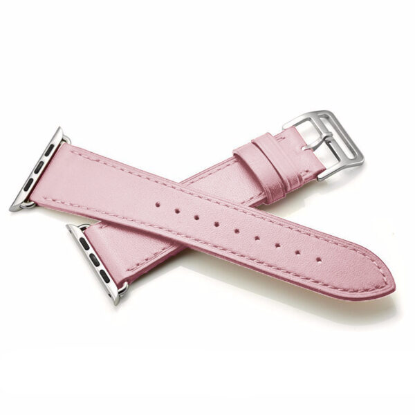 Leather smart watch strap - Image 7