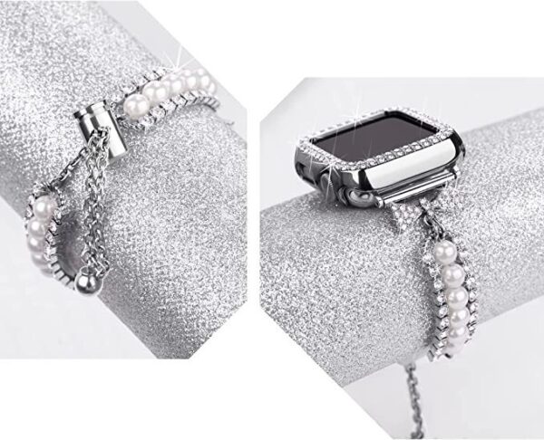 Smart Watch Pearl Bracelet Watch Band - Image 4