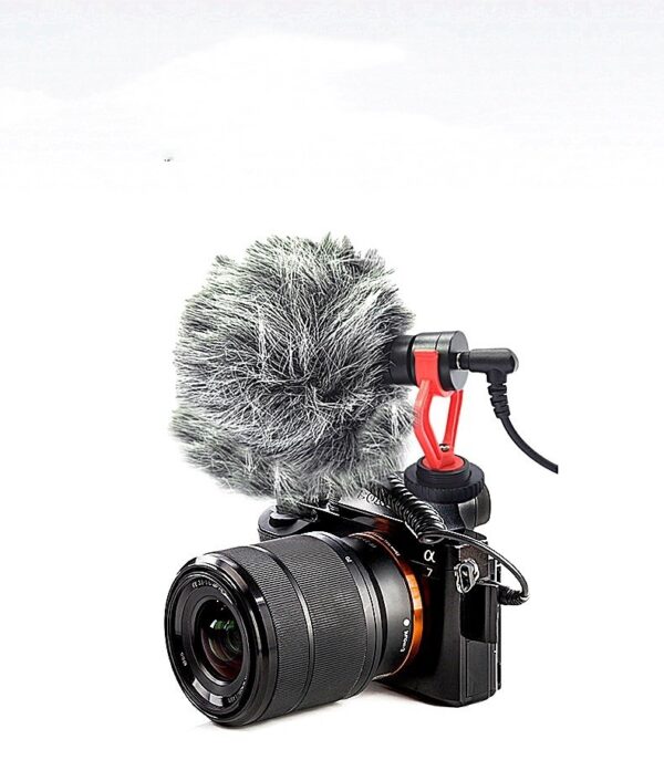 Mobile Phone Live SLR Camera Gun Type Pointing Microphone Condenser Microphone - Image 6