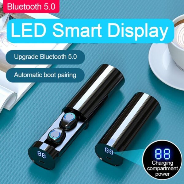 Binaural Mini Cylindrical Headphones - Image 2