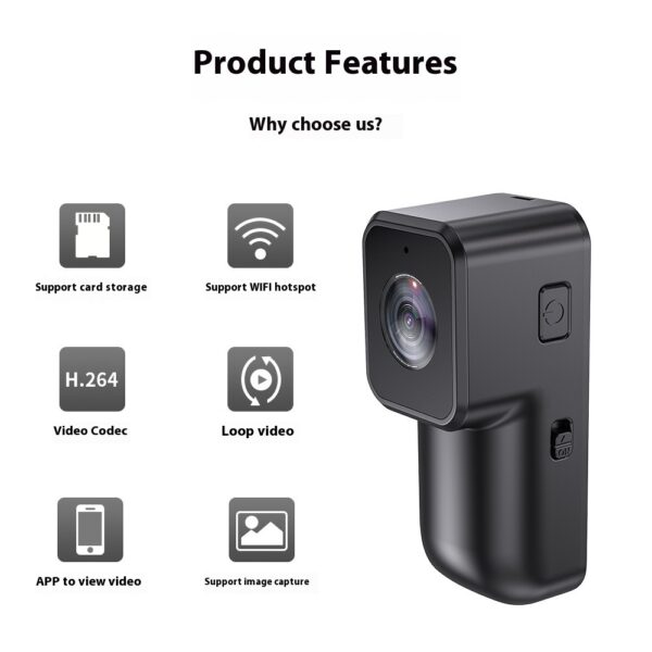 WIFI Sports Camera Recorder Thumb Outdoor - Image 7