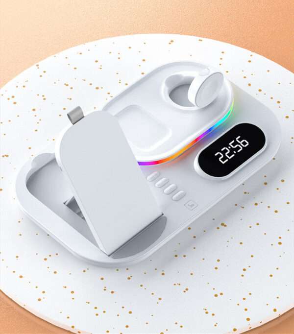 Magnetic Mobile Phone Wireless Charging Treasure 13 Wireless Four-in-one Watch Charging Power Bank - Image 4