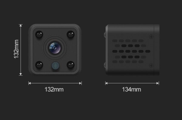 HD night vision camera smart wear smart surveillance camera Wifi remote camera - Image 6
