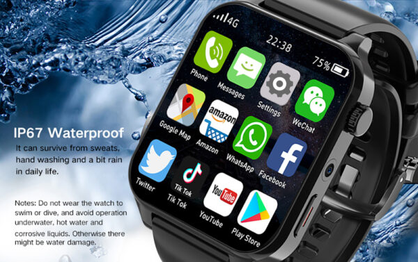 Large Screen Phone Playing Games, Taking Photos, Offline Payment Watch - Image 2