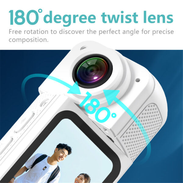 Riding S70 Thumb Camera 2K Picture Quality Rotating DV - Image 5