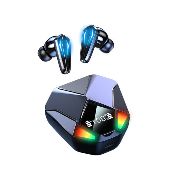 TWS Bluetooth Gaming Earphones Low Latency Wireless Head - Image 2