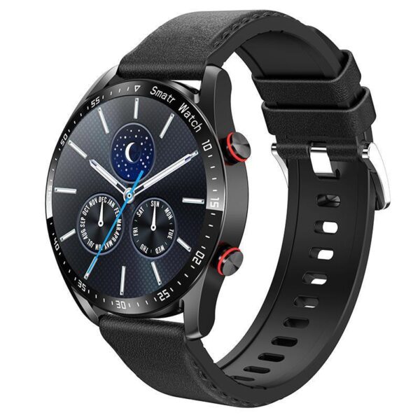Smart Watch ECG PPG Business Stainless Steel Strap Bluetooth Call - Image 6