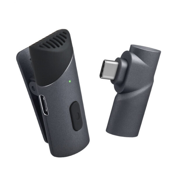Mobile Phone Outdoor Live Broadcast Noise Reduction Recording Wireless Lavalier Microphone - Image 5