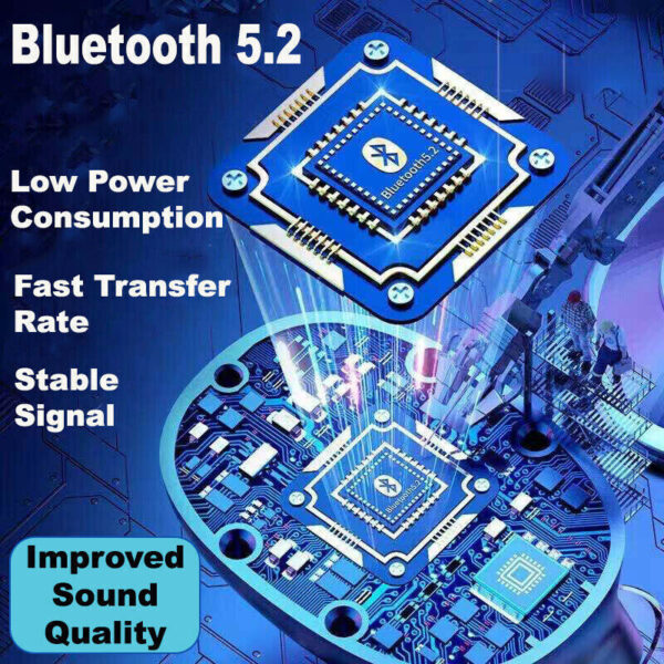 TWS Wireless 5.1 Waterproof Bluetooth Sports Waterproof Earphones - Image 7