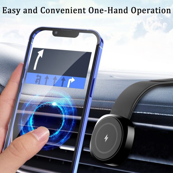 Magnetic Mobile Phone Wireless Charger Multifunctional - Image 2