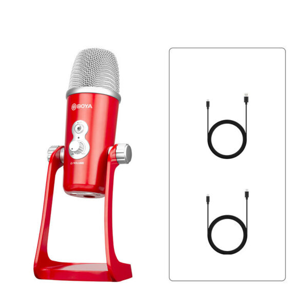 Condenser Microphone Eat Broadcast  Recording Built-in Sound Card - Image 3
