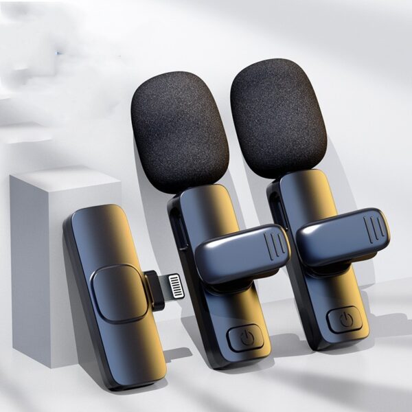 Wireless Lavalier Microphone Drag Two Outdoor - Image 7